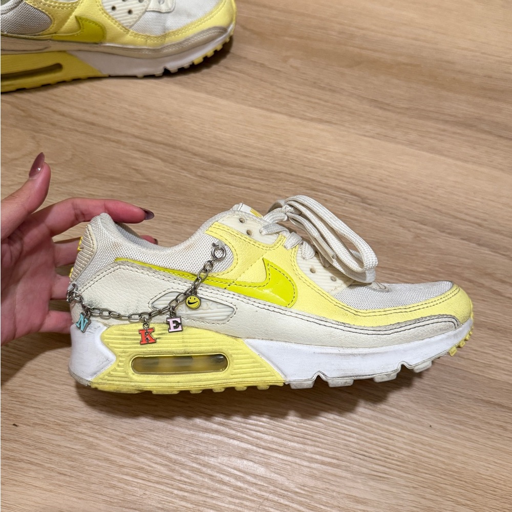 Nike Air Max with Bright Yellow Highlights
